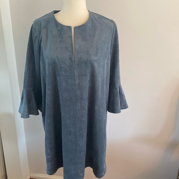 BCBGMAXAZRIA Cartier faux suede dress - Picture 2 of 8